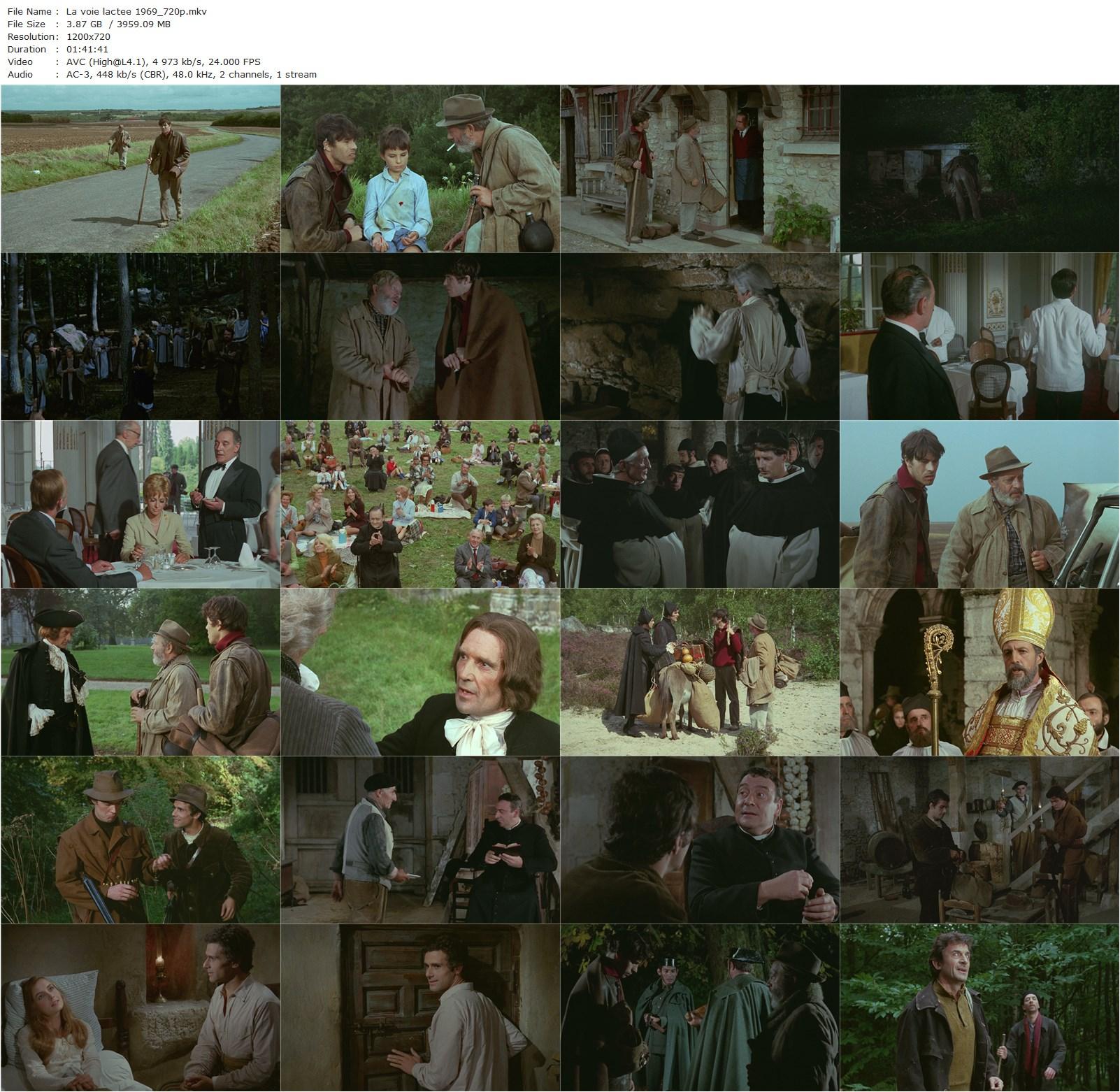 The Milky Way AKA La voie lactée (1969) Luis Buñuel, Paul Frankeur, Laurent Terzieff, Alain Cuny-poster