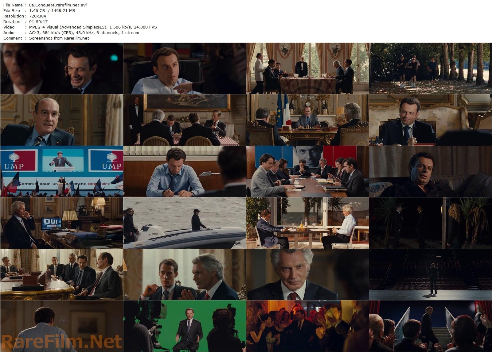 The Conquest / La conquête (2011) Xavier Durringer, Denis Podalydès, Florence Pernel, Bernard Le Coq-poster