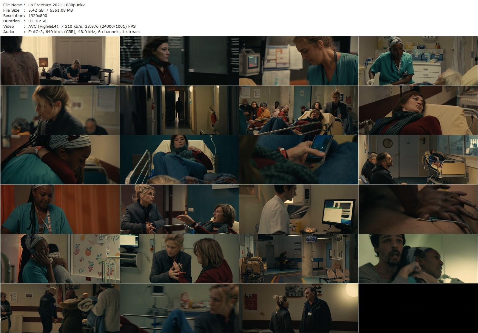 The Divide AKA La fracture (2021) Catherine Corsini, Valeria Bruni Tedeschi, Marina Foïs, Pio Marmaï-poster