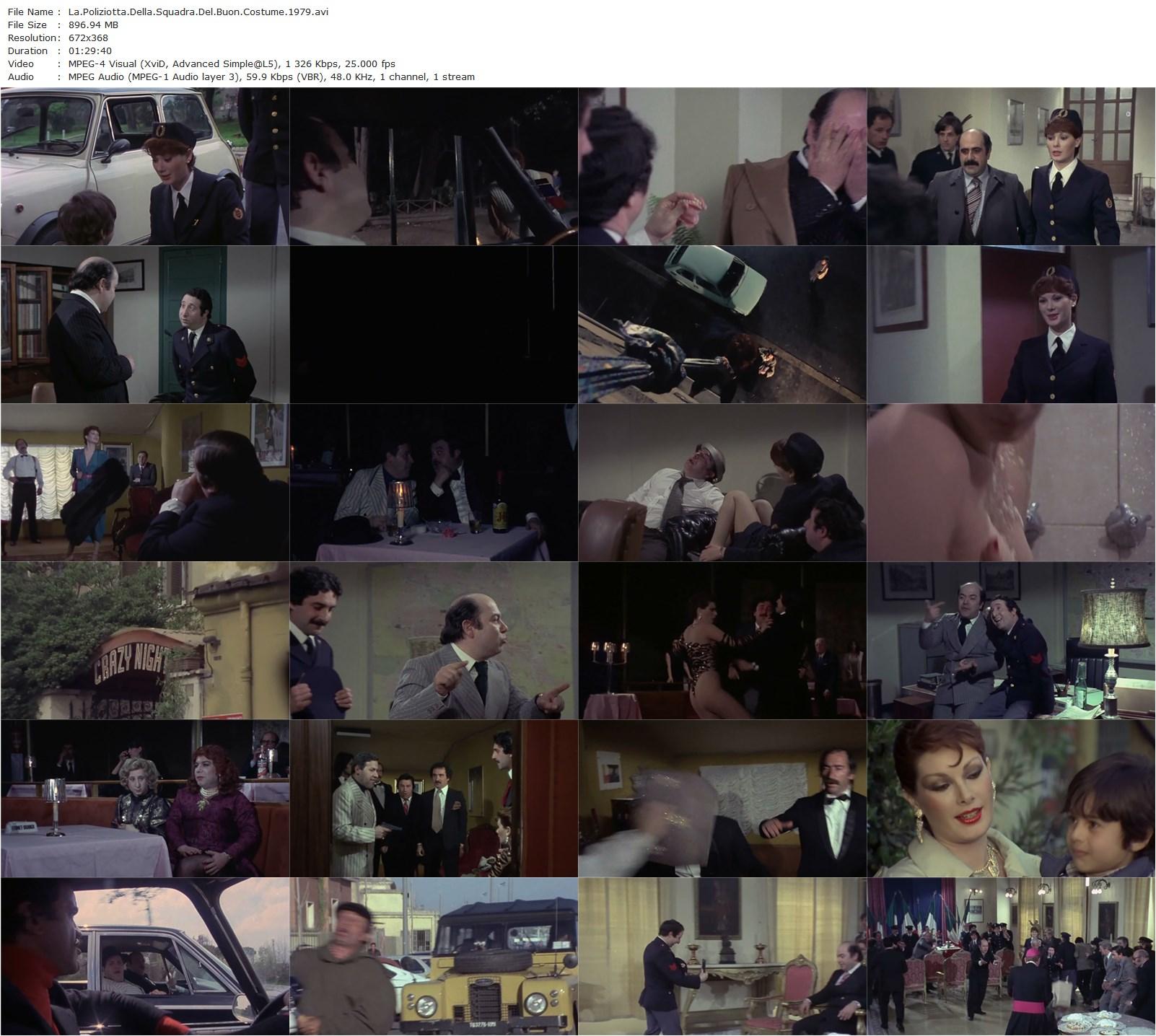 La poliziotta della squadra del buon costume (1979) Michele Massimo Tarantini, Edwige Fenech, Alvaro Vitali, Marzio Honorato-poster