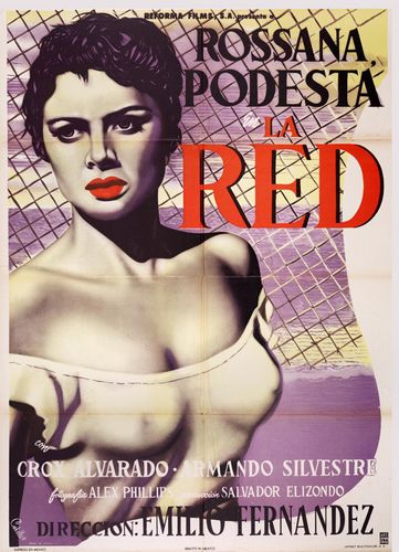 Rossana AKA La red (1953) Emilio Fernández, Rossana Podestà, Crox Alvarado, Armando Silvestre