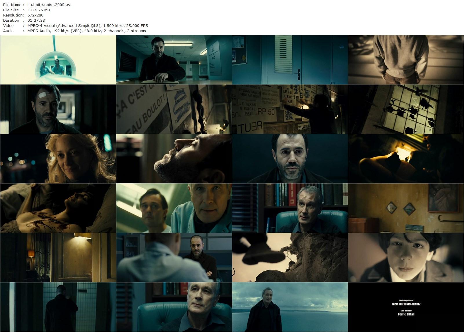 The Black Box AKA La boîte noire (2005) Richard Berry, José Garcia, Marion Cotillard, Michel Duchaussoy-poster