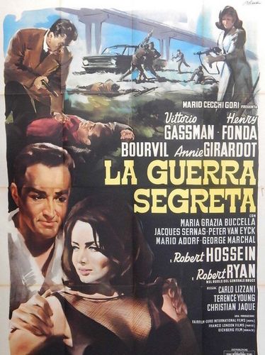 The Dirty Game AKA La guerra segreta (1965) Christian-Jaque, Carlo Lizzani, Terence Young, Bourvil, Henry Fonda, Vittorio Gassman