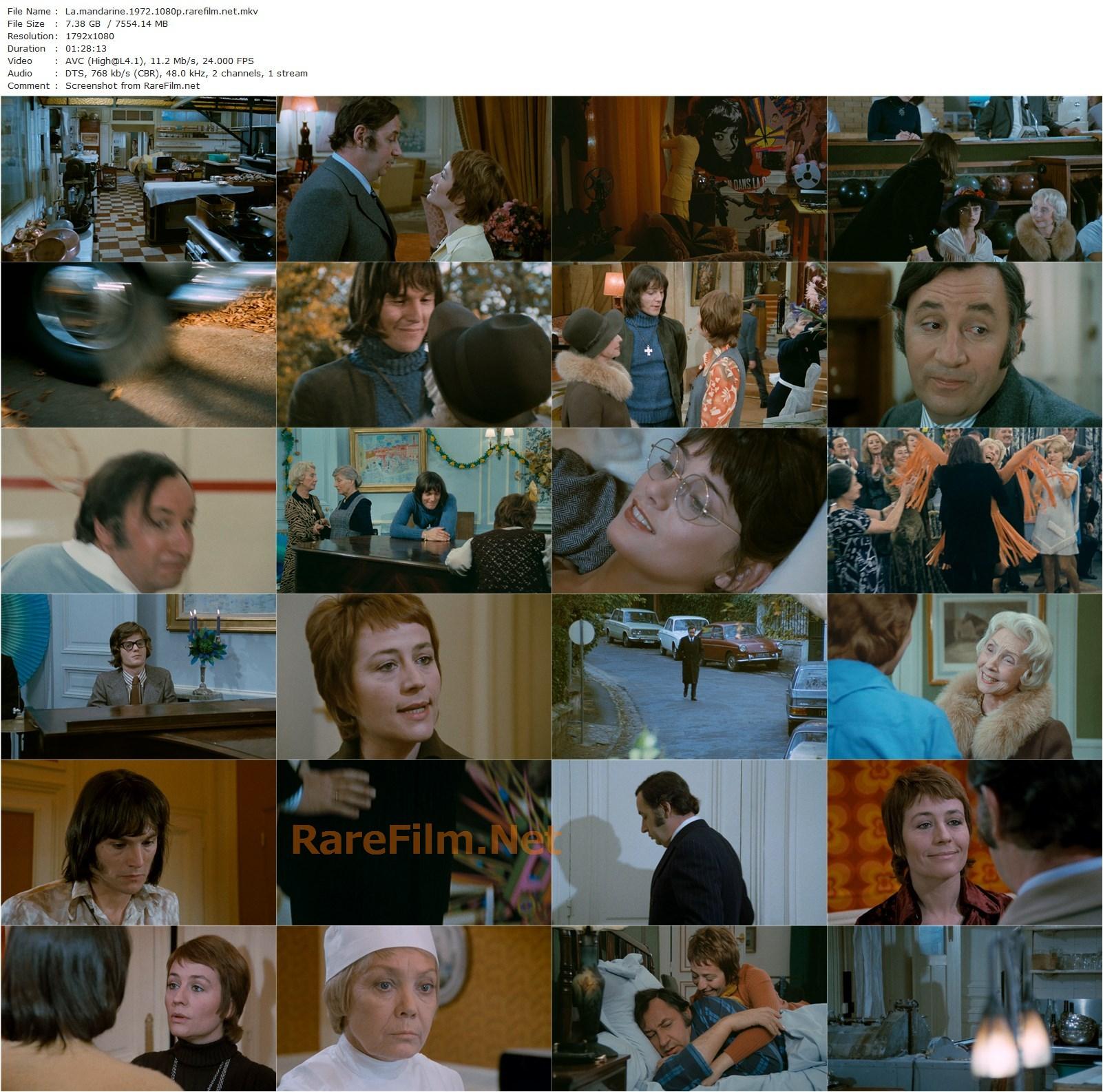 Sweet Deception / La Mandarine (1972) Édouard Molinaro, Annie Girardot, Philippe Noiret, Madeleine Renaud-poster