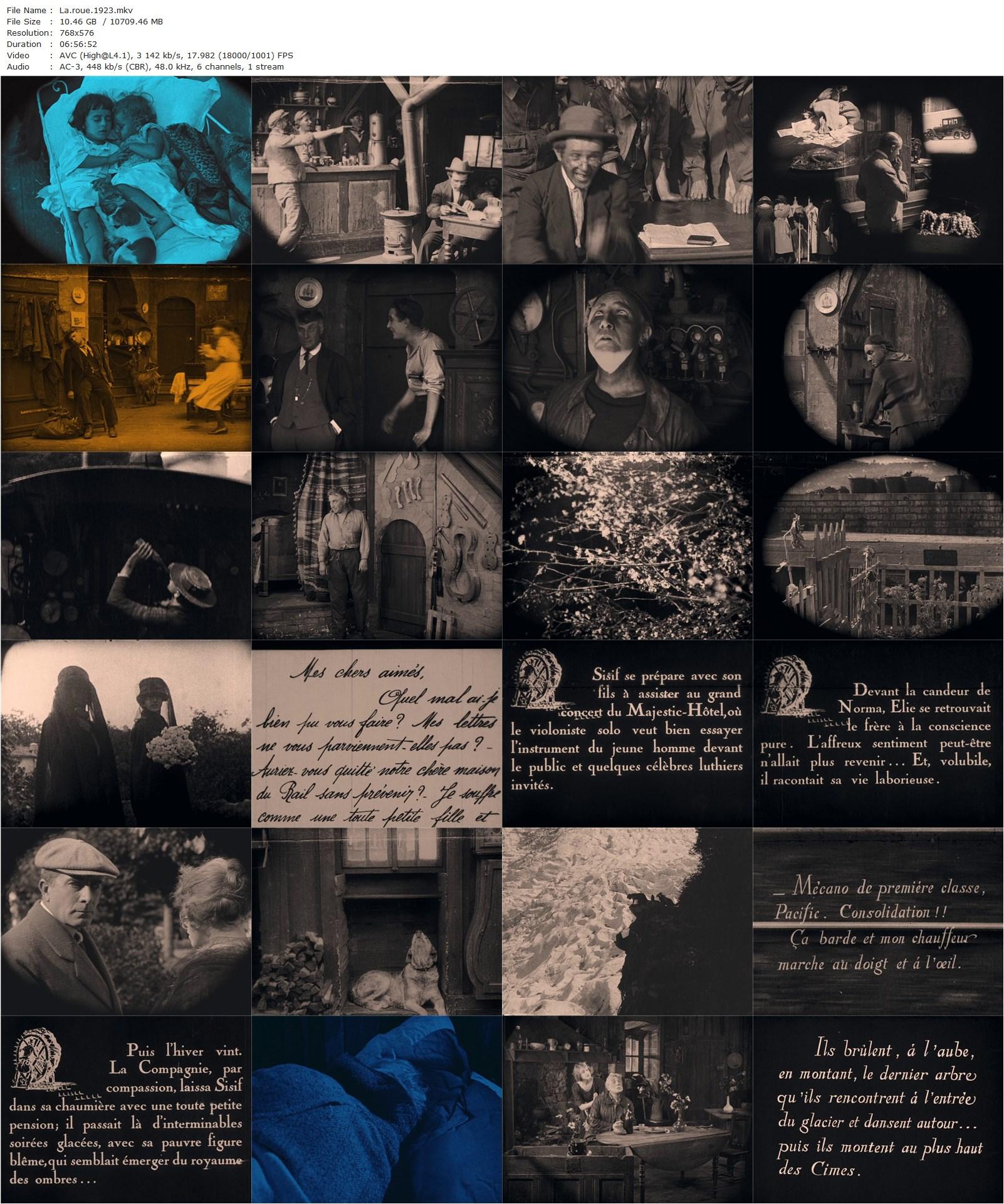 The Wheel AKA La roue (1923) Abel Gance, Gabriel de Gravone, Pierre Magnier, Georges Térof-poster