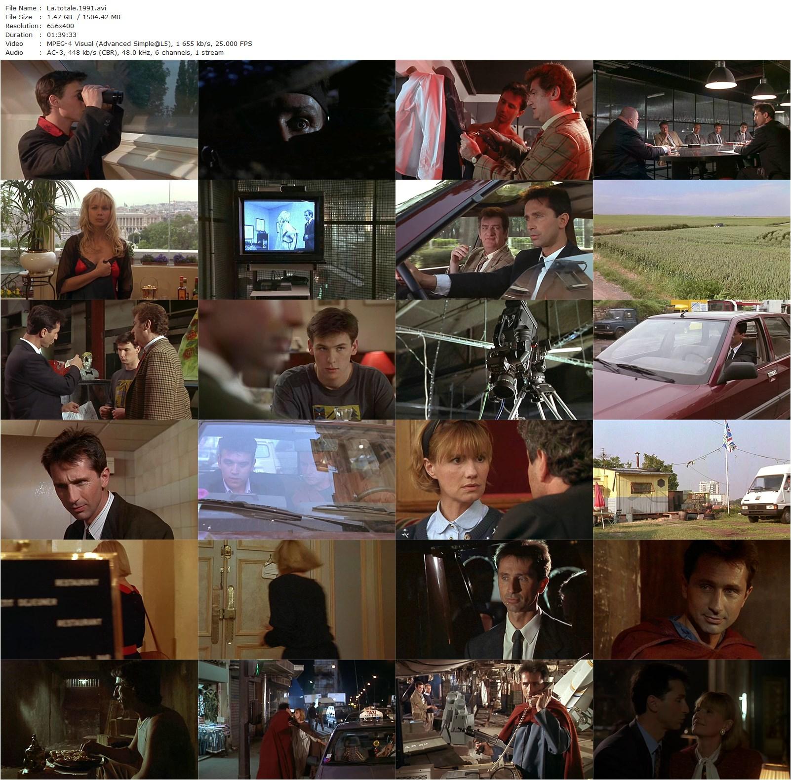 The Jackpot! AKA La totale ! (1991) Claude Zidi, Thierry Lhermitte, Miou-Miou, Eddy Mitchell-poster