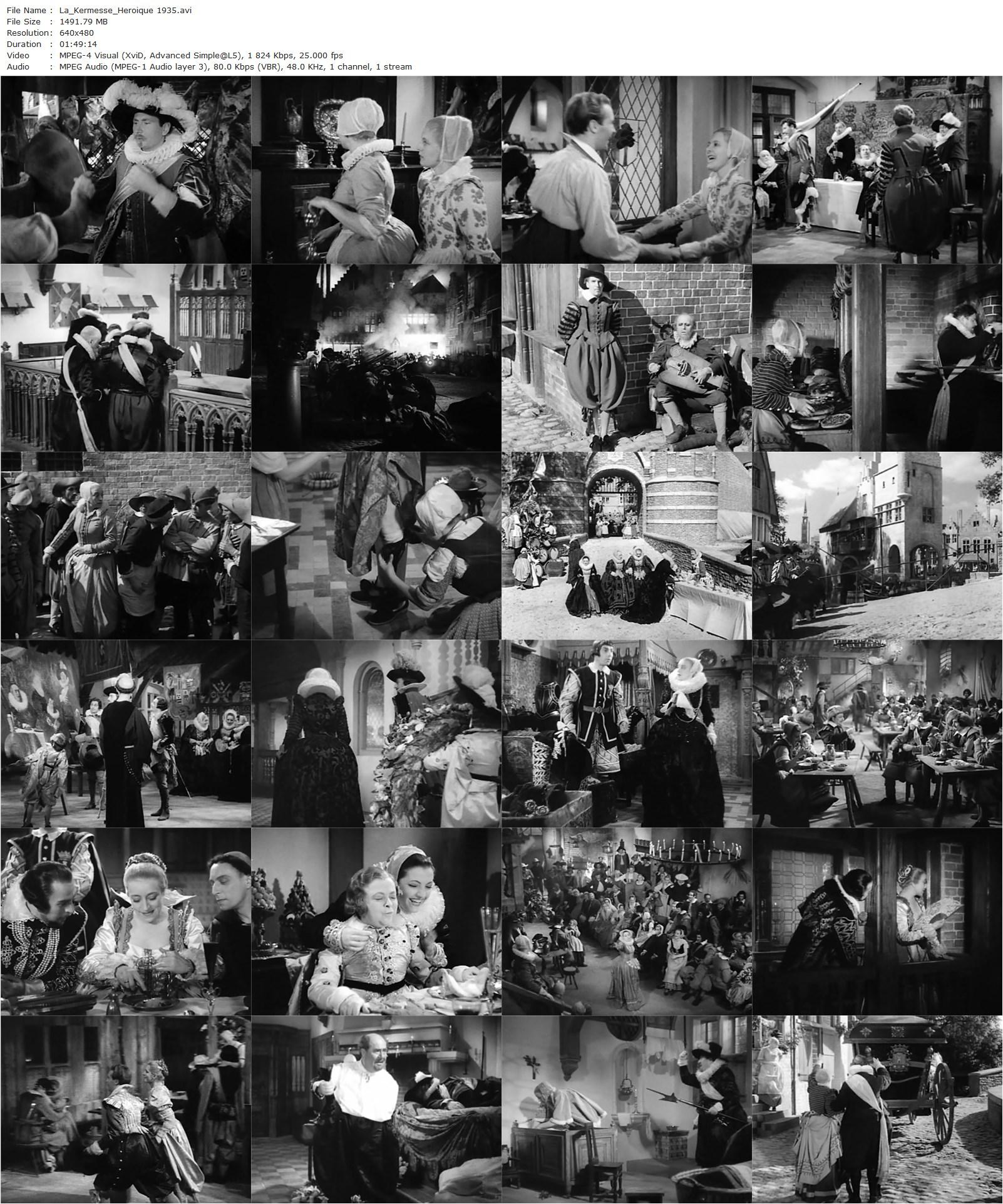 Carnival in Flanders (1935) Jacques Feyder, Françoise Rosay, André Alerme, Jean Murat-poster