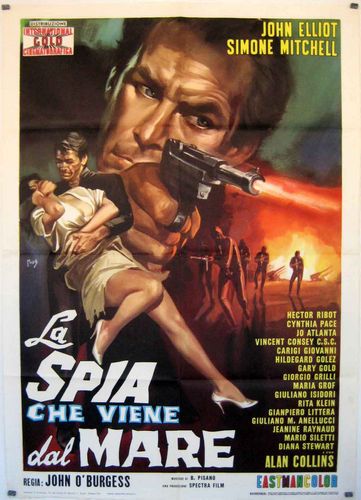 La spia che viene dal mare (1966) Lamberto Benvenuti, Hannes Schmidhauser, Simone Mitchell, Michelle Simon