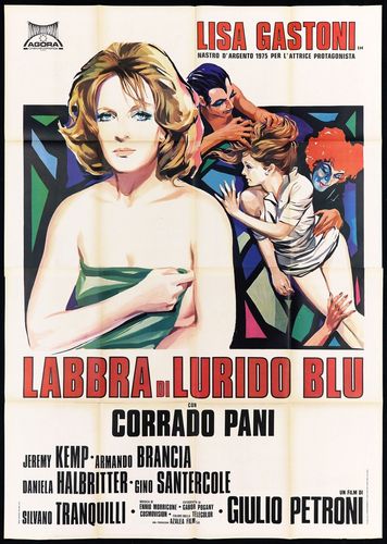Lips of Lurid Blue AKA Labbra di lurido blu (1975) Giulio Petroni, Lisa Gastoni, Corrado Pani, Jeremy Kemp