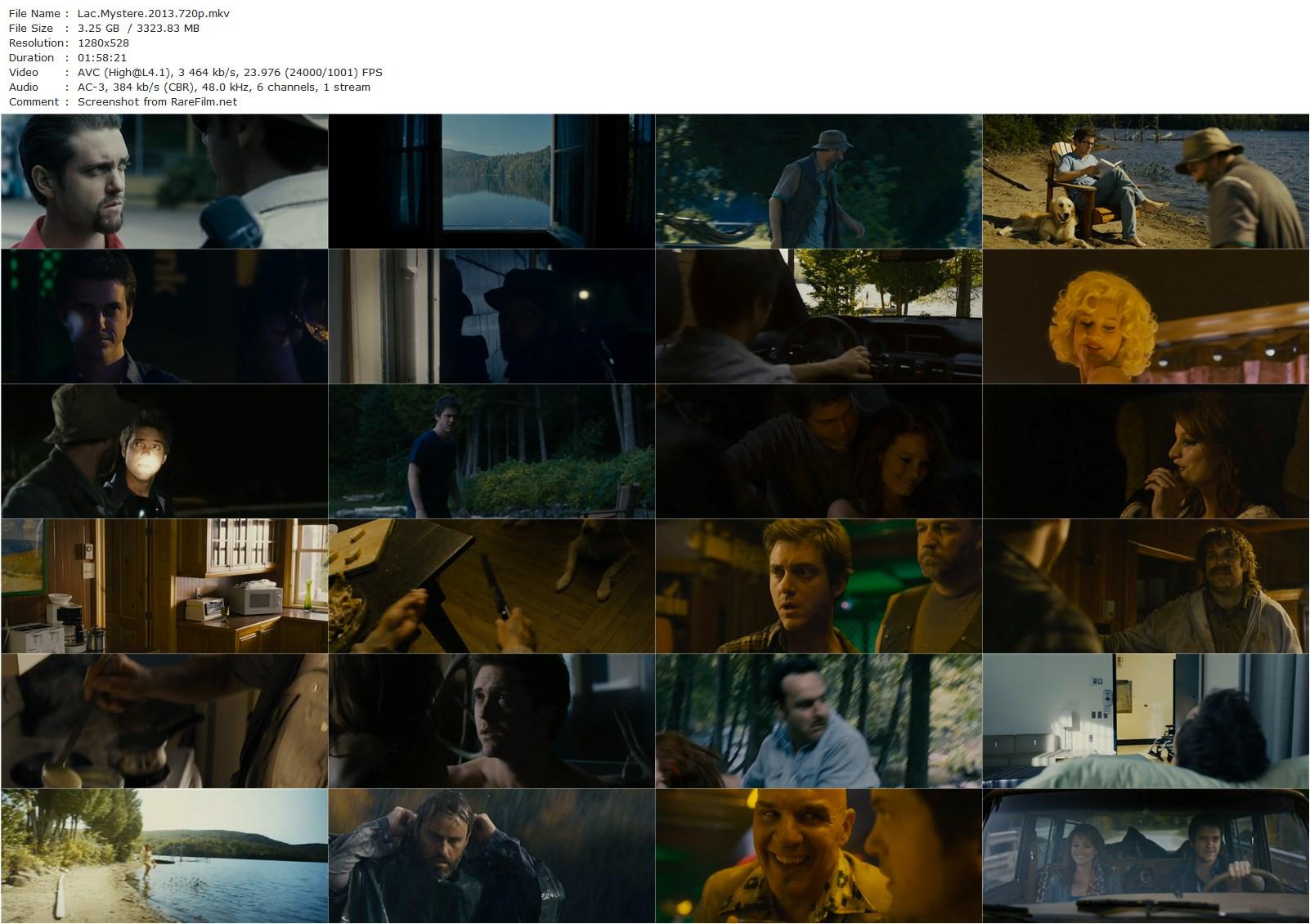 Lac Mystère (2013) Erik Canuel, Maxim Gaudette-poster