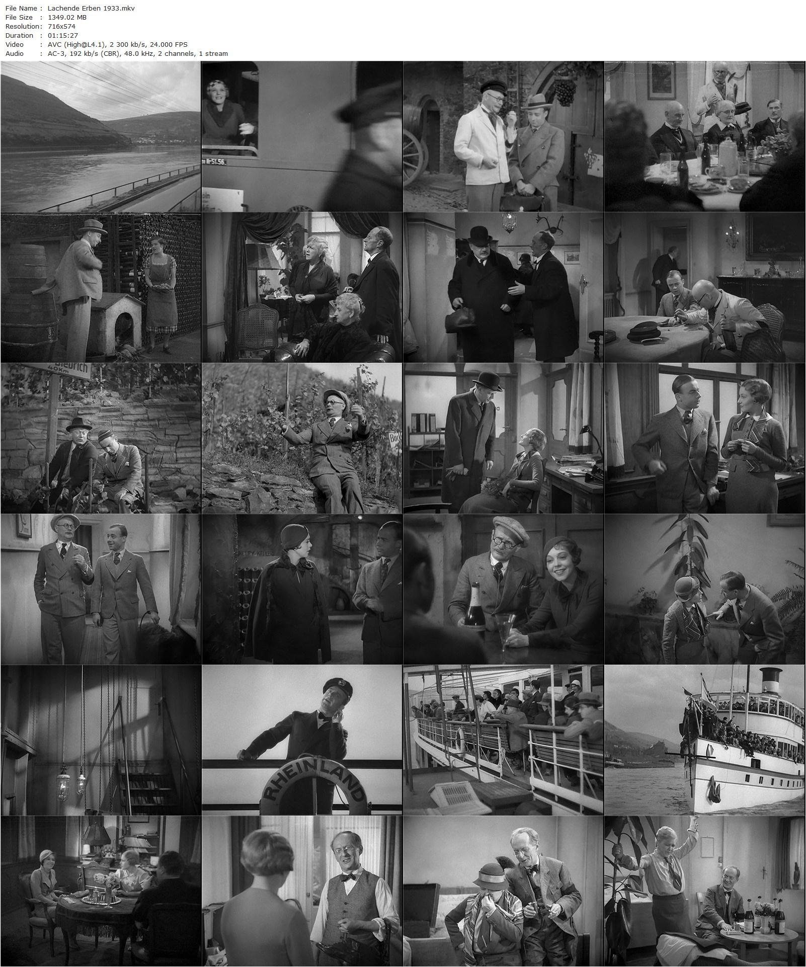 Laughing Heirs AKA Lachende Erben (1933) Max Ophüls, Lien Deyers, Heinz Rühmann, Ida Wüst-poster