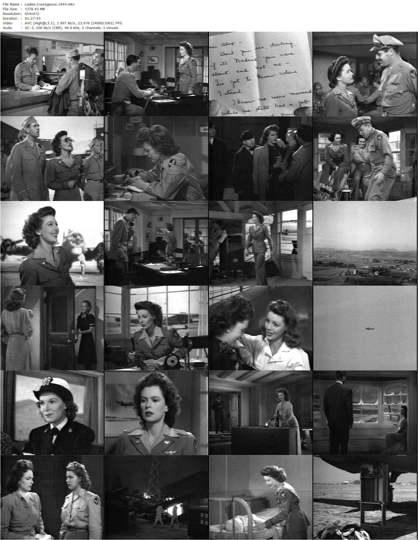 Ladies Courageous (1944) John Rawlins-poster