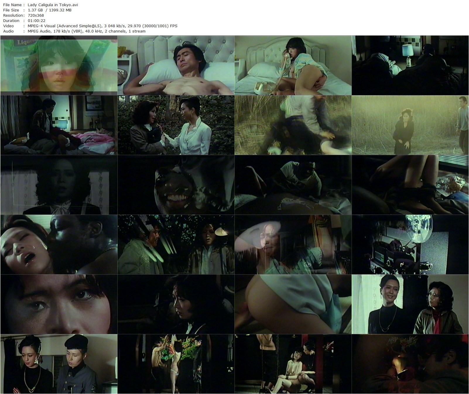 Lady Caligula in Tokyo AKA Tôkyô Karigyura fujin (1981) Kôyû Ohara, Maiko Kazama, Asami Ogawa, Tsutomu Akashi-poster