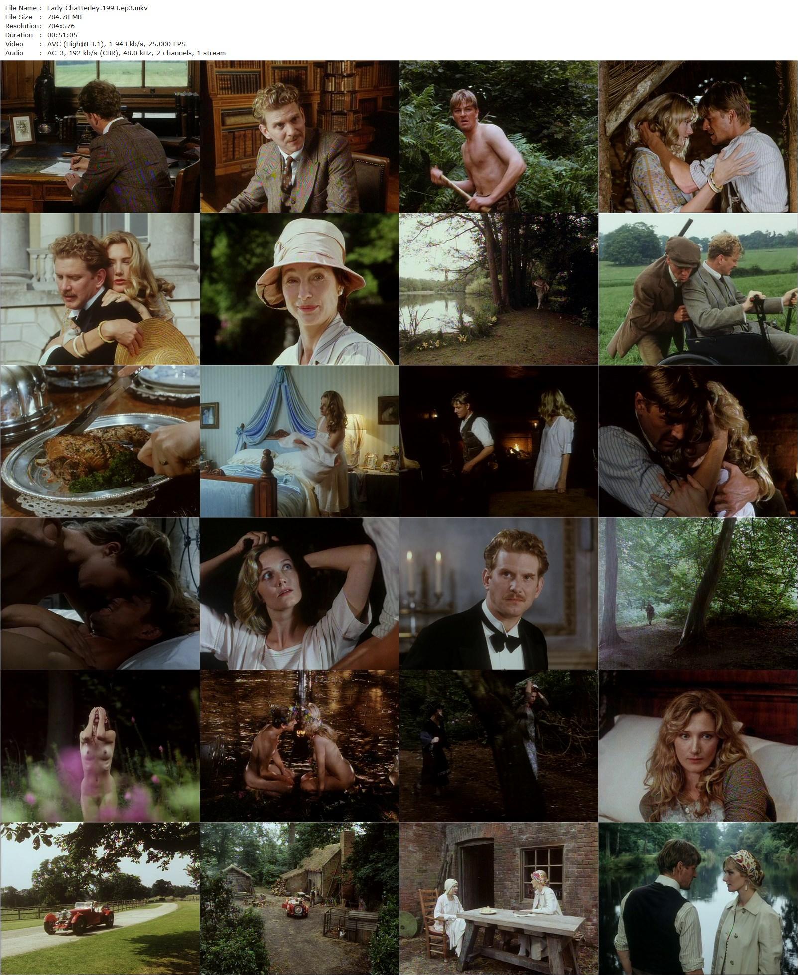 Lady Chatterley (1993) Ken Russell, Joely Richardson, Sean Bean, James Wilby-poster