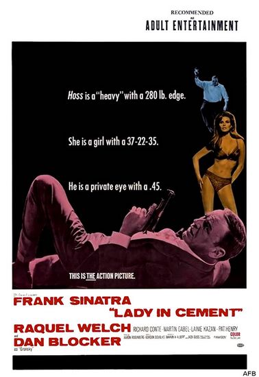 Lady in Cement (1968) Gordon Douglas, Frank Sinatra, Raquel Welch, Richard Conte