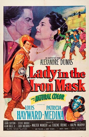 Lady in the Iron Mask (1952) Ralph Murphy, Louis Hayward, Patricia Medina, Alan Hale Jr.