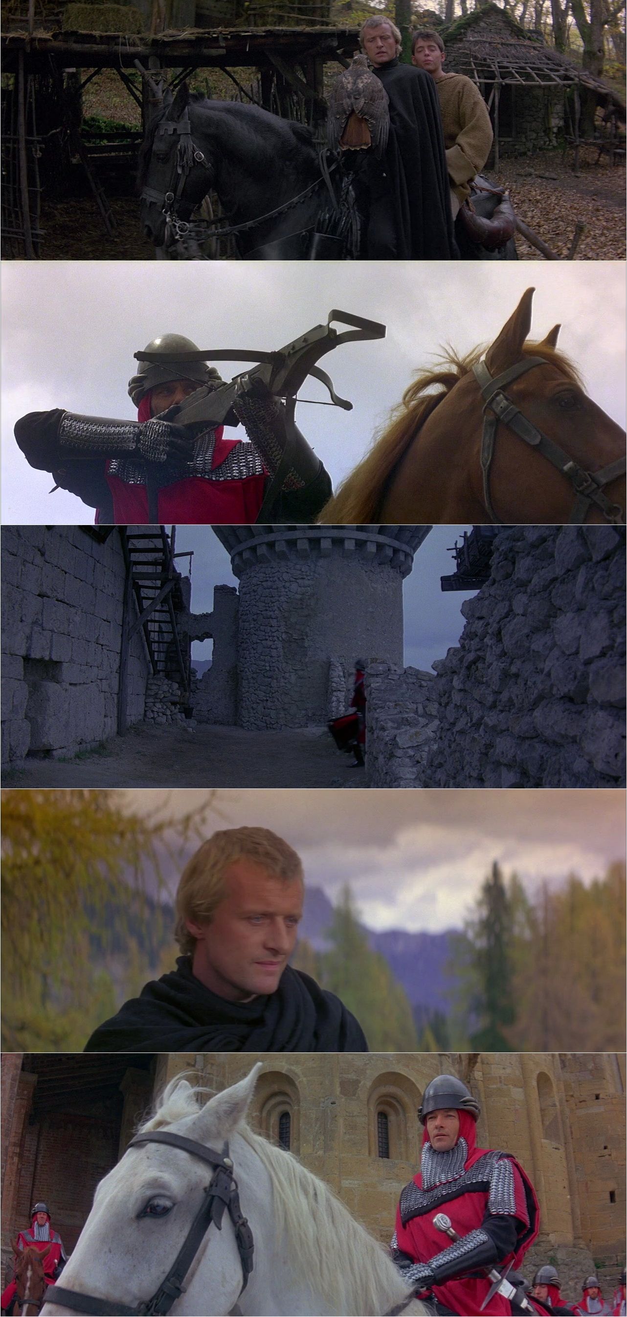 Ladyhawke (1985) Richard Donner, Matthew Broderick, Rutger Hauer, Michelle Pfeiffer-poster