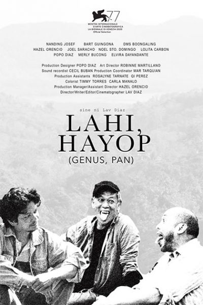 Lahi, hayop AKA Genus Pan (2020) (HD) by Lav Diaz