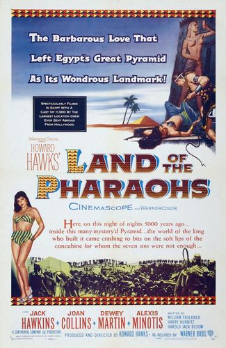 Land of the Pharaohs (1955) Howard Hawks, Jack Hawkins, Joan Collins, Dewey Martin