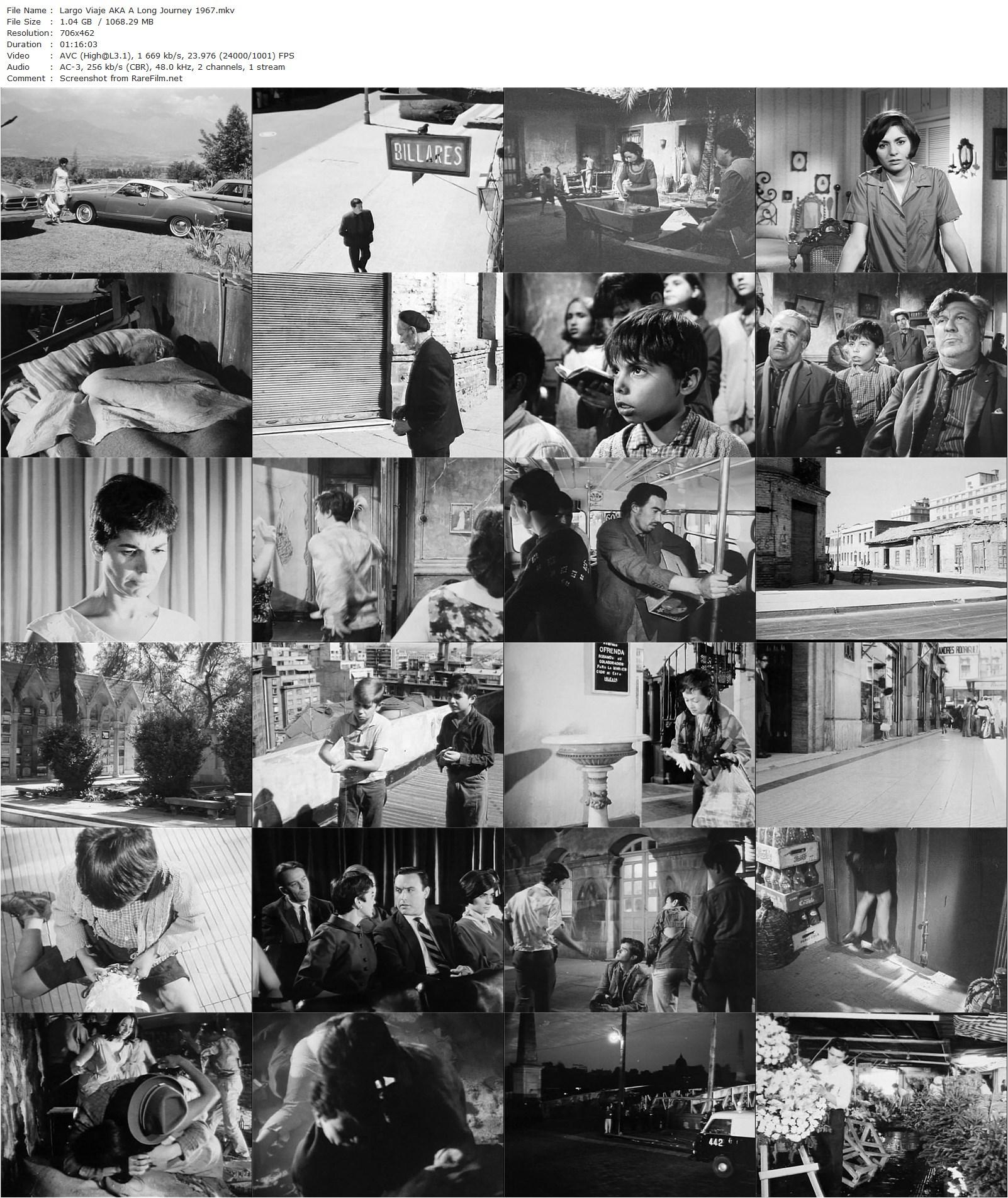 Largo viaje / A Long Journey (1967) Patricio Kaulen, Enrique Kaulen, Eliana Vidal, Fabio Zerpa-poster