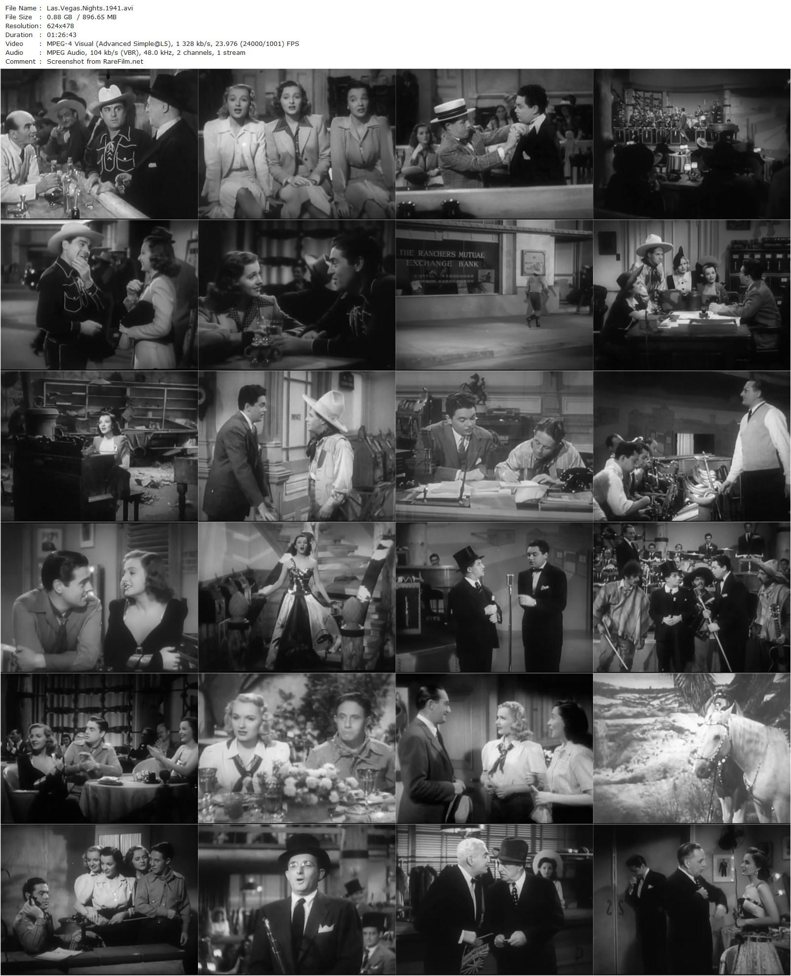 Las Vegas Nights (1941) Ralph Murphy, Phil Regan, Bert Wheeler, Constance Moore-poster