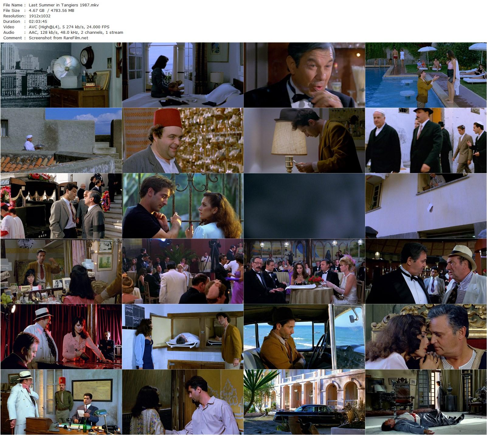 Last Summer in Tangiers / Dernier été à Tanger (1987) Alexandre Arcady, Valeria Golino, Thierry Lhermitte, Roger Hanin-poster