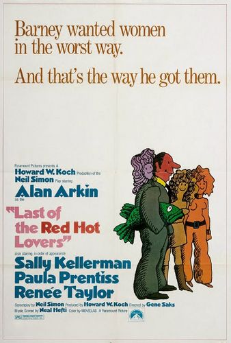 Last of the Red Hot Lovers (1972) Gene Saks, Alan Arkin, Sally Kellerman, Paula Prentiss