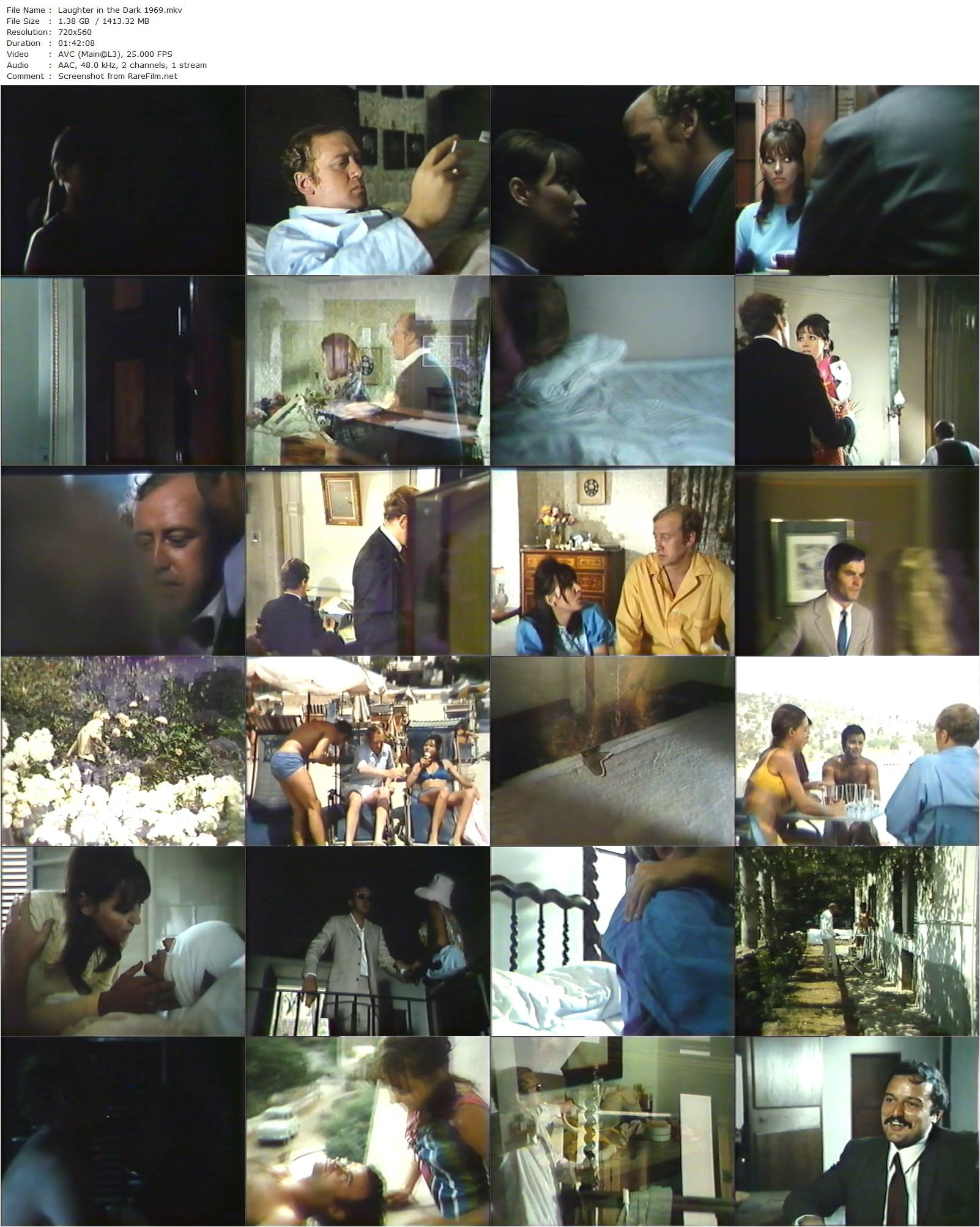 Laughter in the Dark (1969) Tony Richardson, Nicol Williamson, Anna Karina, Jean-Claude Drouot-poster