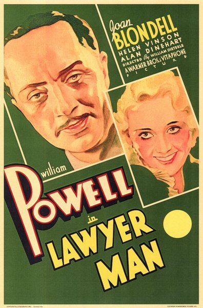 Lawyer Man (1932) William Dieterle, William Powell, Joan Blondell, David Landau, Drama, Romance
