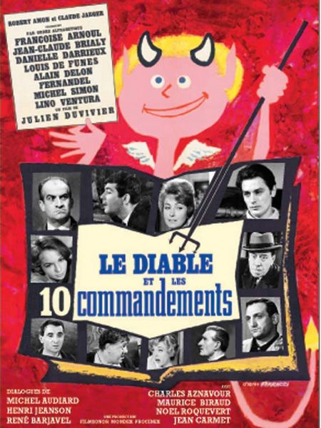 Le Diable et les dix commandements (1962) Julien Duvivier, Michel Simon, Lucien Baroux, Claude Nollier
