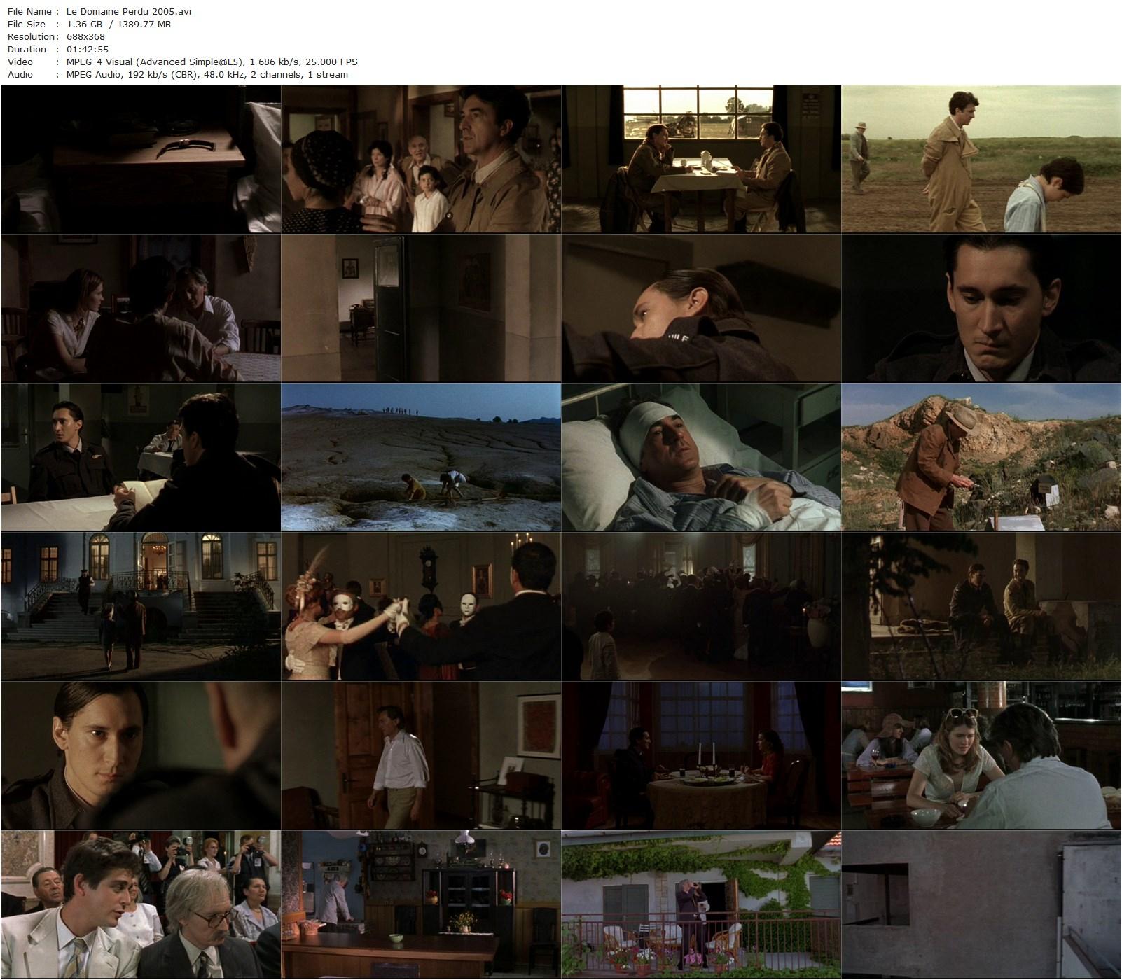 The Lost Domain / Le domaine perdu (2005) Raoul Ruiz, François Cluzet, Grégoire Colin, Christian Colin-poster