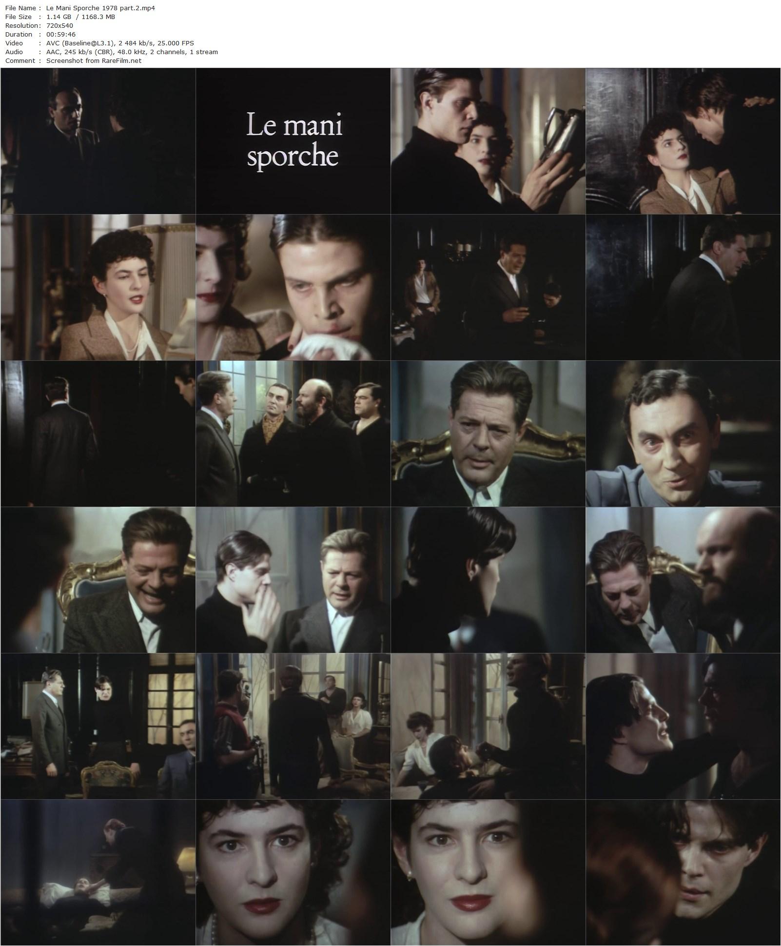 Le mani sporche / Dirty Hands (1978) Elio Petri-poster