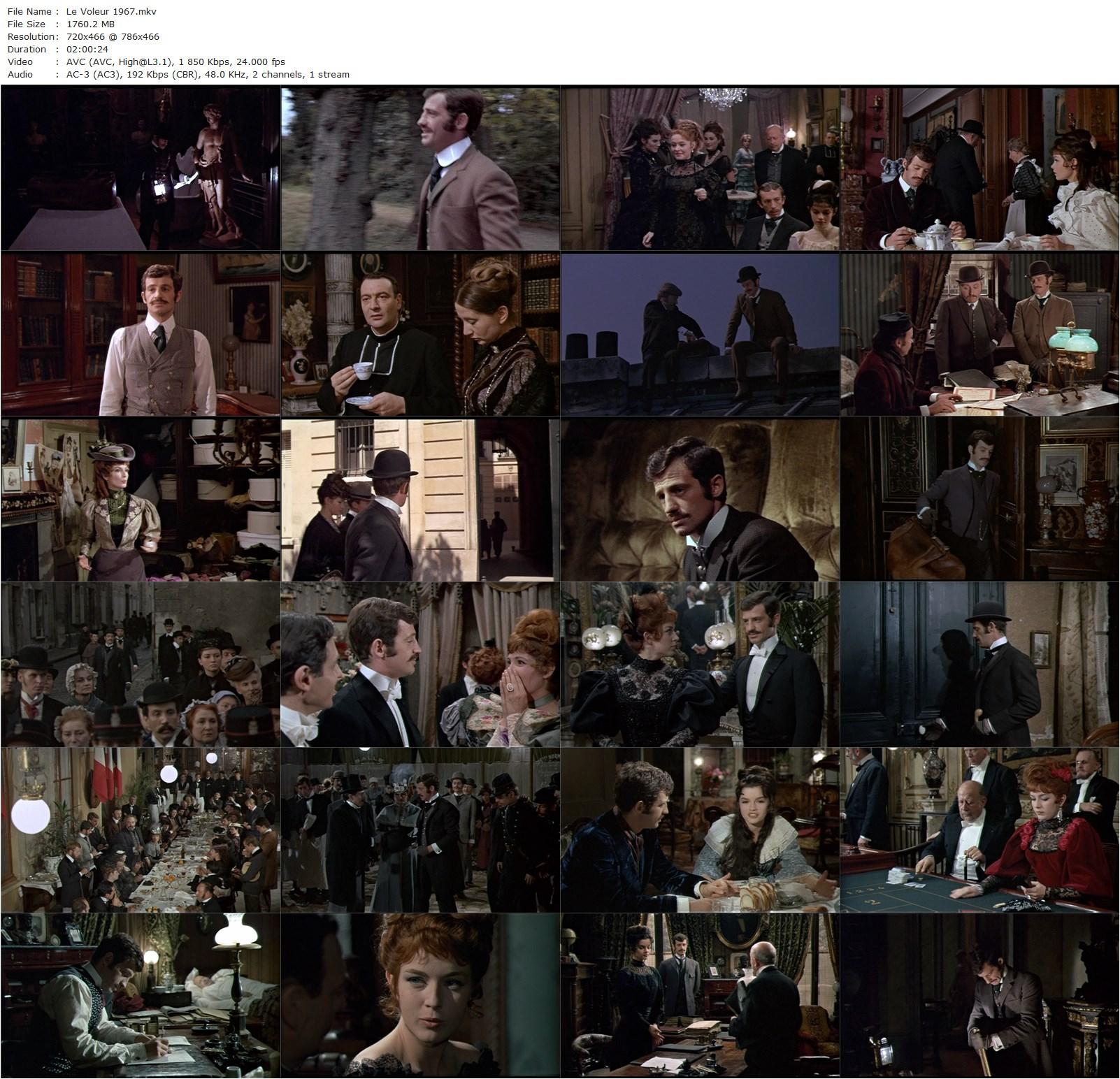 The Thief of Paris (1967) Louis Malle, Jean-Paul Belmondo, Geneviève Bujold, Marie Dubois-poster