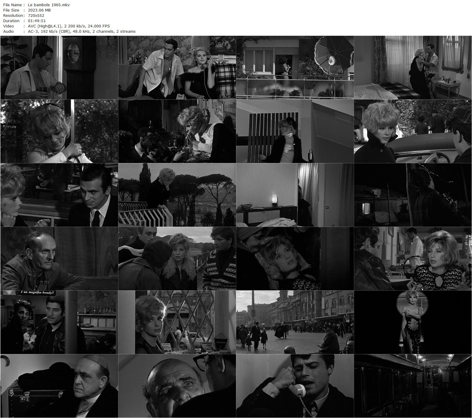 The Dolls AKA Le bambole (1965) Mauro Bolognini, Luigi Comencini, Nino Manfredi, Virna Lisi, Elke Sommer-poster