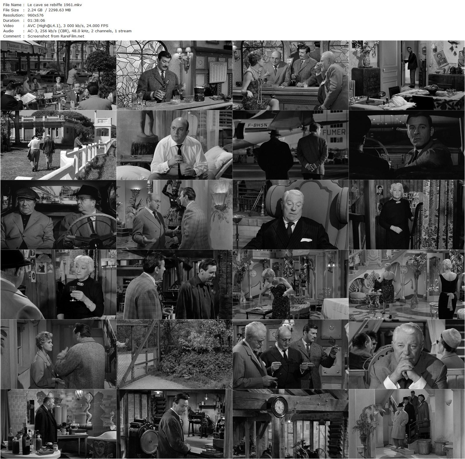 The Counterfeiters of Paris (1961) Gilles Grangier, Jean Gabin, Martine Carol, Françoise Rosay-poster