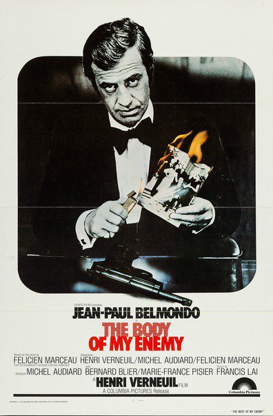Le corps de mon ennemi / Body of My Enemy (1976) Henri Verneuil, Jean-Paul Belmondo, Bernard Blier, Marie-France Pisier, Crime, Drama, Mystery