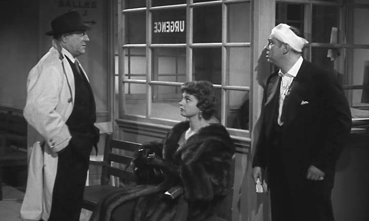 The Night Affair (1958) Gilles Grangier, Jean Gabin, Danielle Darrieux, Nadja Tiller-poster