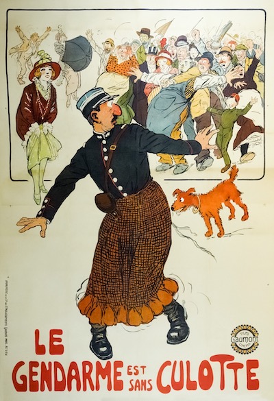 Le gendarme est sans culotte (1914)