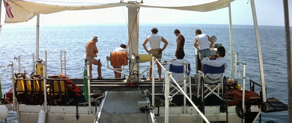 Le grand bleu / The Big Blue (1988) Luc Besson, Jean-Marc Barr, Jean Reno, Rosanna Arquette, Adventure, Romance, Sport-poster