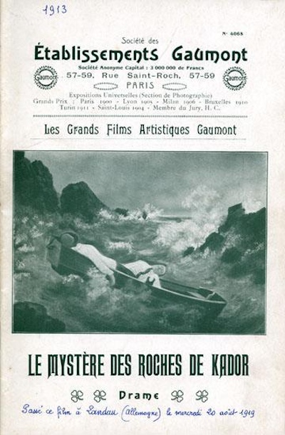 Le mystère des roches (1913)