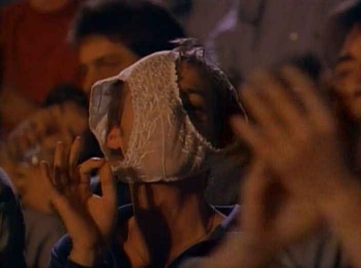 Le party (1990) Pierre Falardeau, Charlotte Laurier, Benoît Dagenais, Julien Poulin-poster