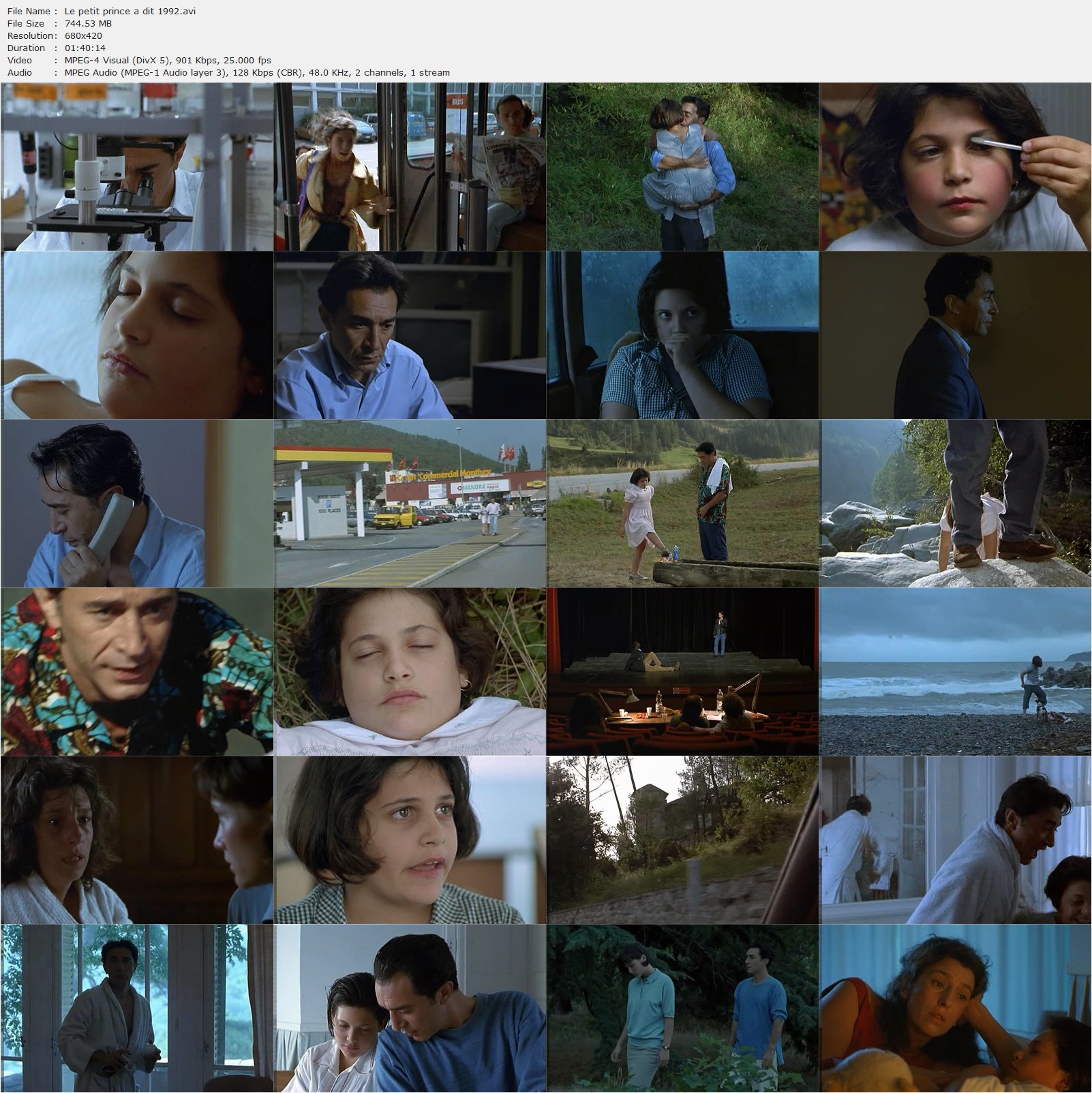 And the Little Prince Said / Le petit prince a dit (1992) Christine Pascal-poster