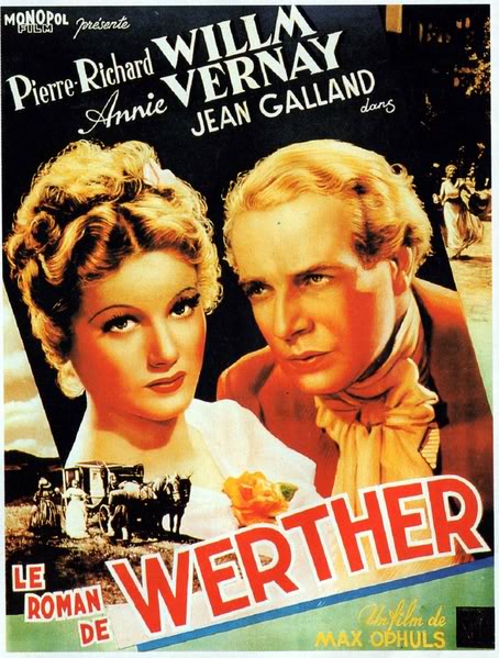 Le roman de Werther (1938) Max Ophüls