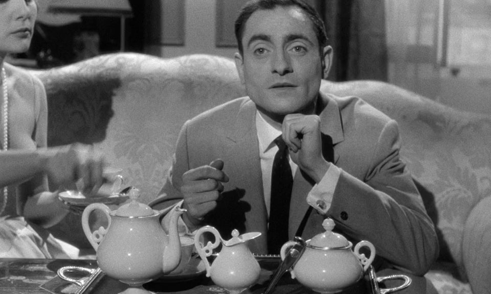 Le soupirant / The Suitor (1962) France Arnel, Pierre Étaix, Laurence Lignières-poster