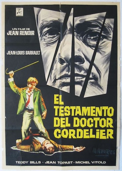 Jean Renoir – Le testament du Docteur Cordelier AKA Experiment in Evil (1959)