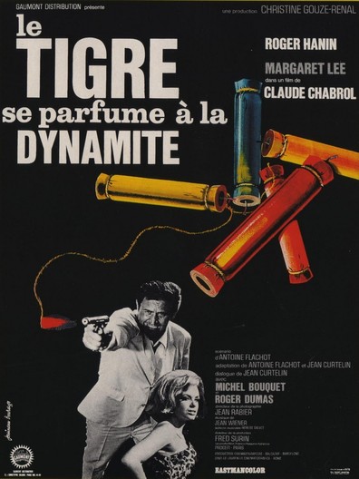 Le Tigre se parfume à la dynamite / An Orchid for the Tiger (1965) Claude Chabrol, Roger Hanin, Margaret Lee, Michel Bouquet, Adventure, Crime, Comedy