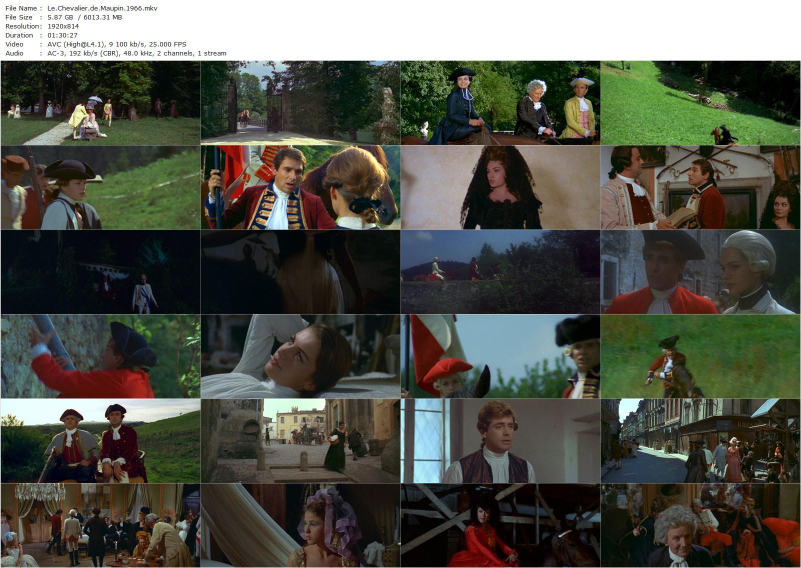 Madamigella di Maupin (1966) Mauro Bolognini, Catherine Spaak, Robert Hossein, Tomas Milian-poster