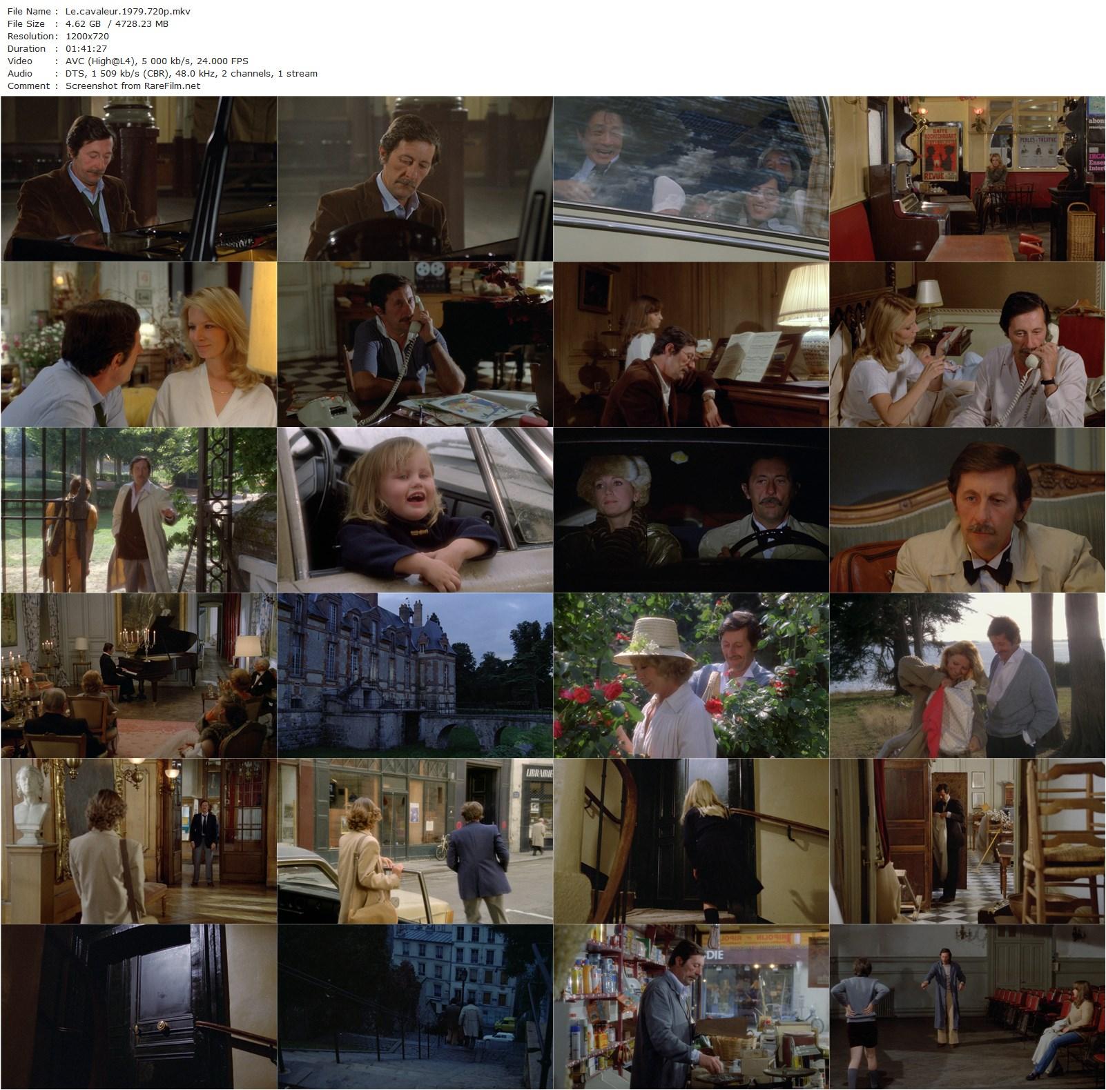 Practice Makes Perfect / Le cavaleur (1979) Philippe de Broca, Jean Rochefort, Nicole Garcia, Jean-Claude Ventura-poster