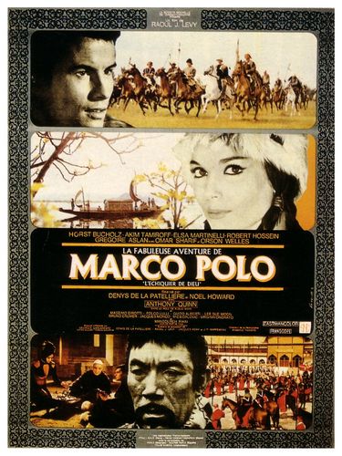 The Fabulous Adventures of Marco Polo AKA La fabuleuse aventure de Marco Polo (1965) Denys de La Patellière, Raoul Lévy, Noël Howard, Horst Buchholz, Grégoire Aslan, Robert Hossein