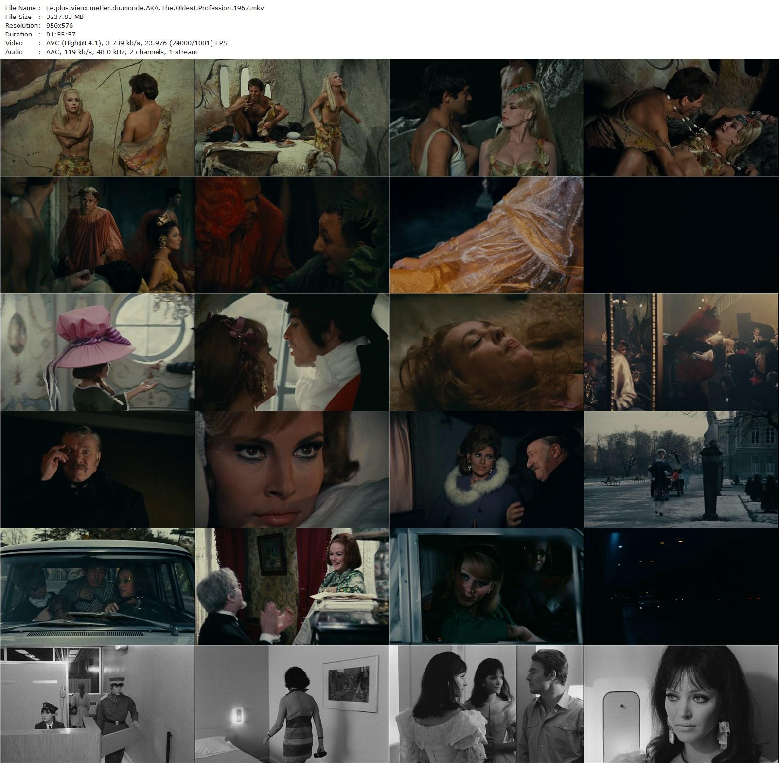 The Oldest Profession AKA Le plus vieux métier du monde (1967) Claude Autant-Lara, Mauro Bolognini, Michèle Mercier, Enrico Maria Salerno, Gabriele Tinti-poster